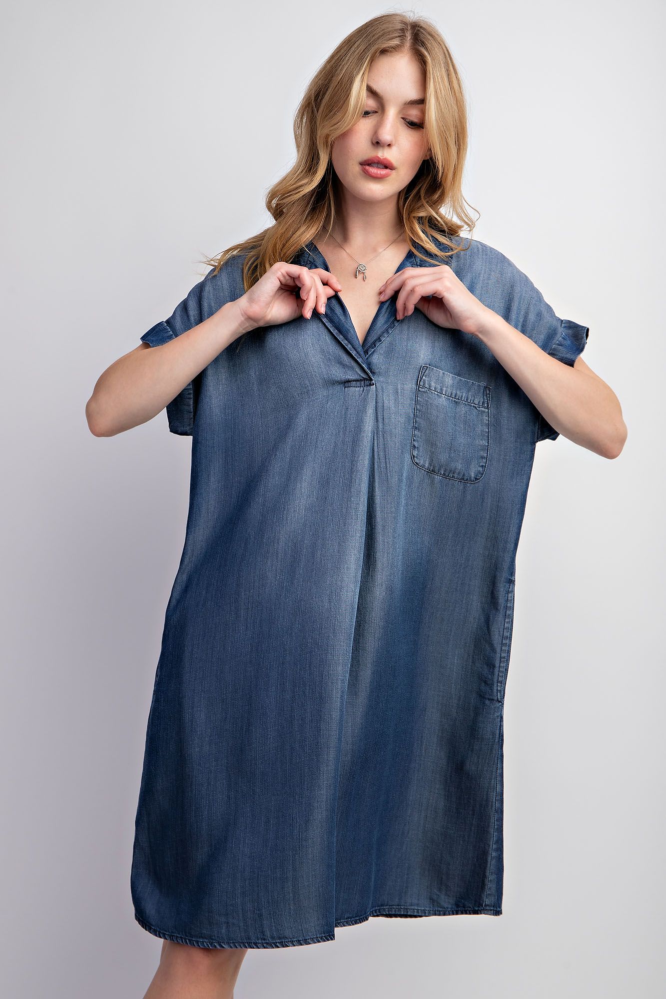 Denim Dream Dress- Curvy