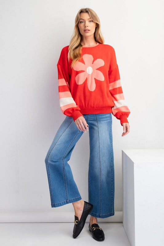 Daisy Boho Sweater